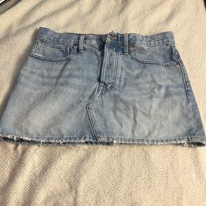 Madewell mini skirt